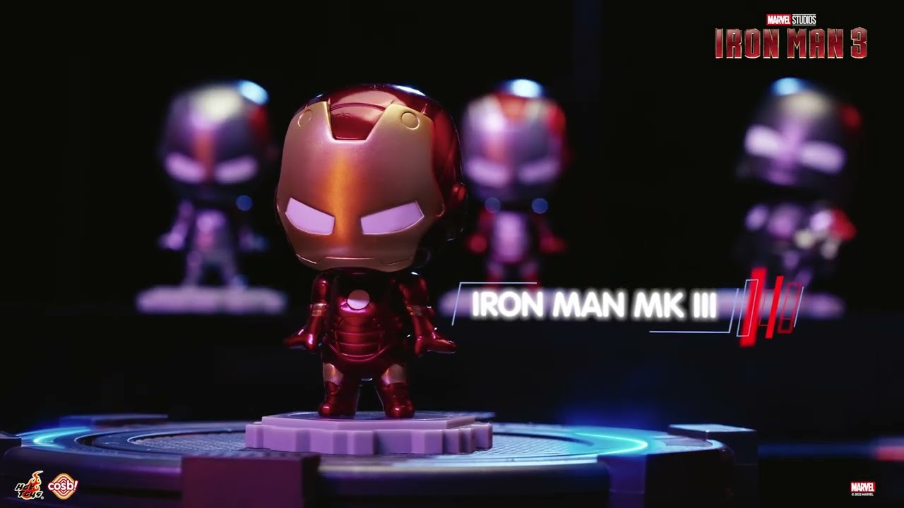 Hot Toys - Iron Man Cosbi Bobble-Head Collection (Series 1)