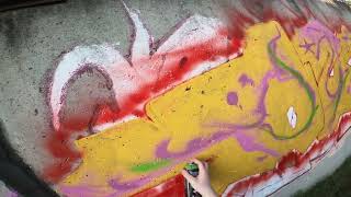 The colors of graffiti madness OZEC 4k