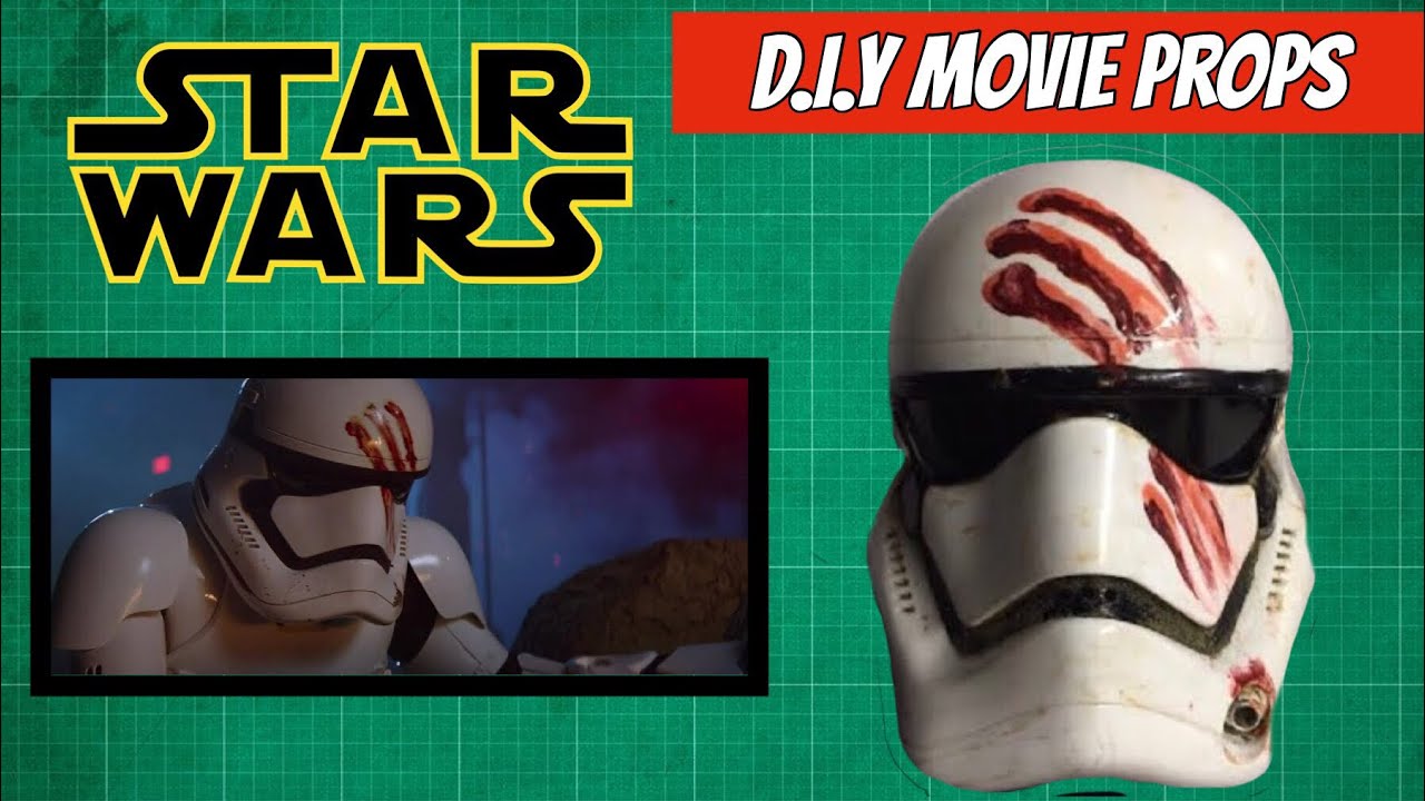 D.I.Y Finn Stormtrooper Helmet Custom Paint