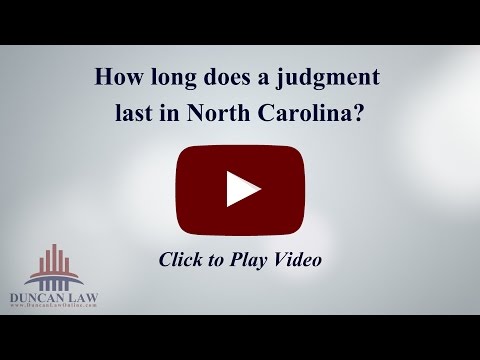 Video: Quanto dura una sentenza in North Carolina?