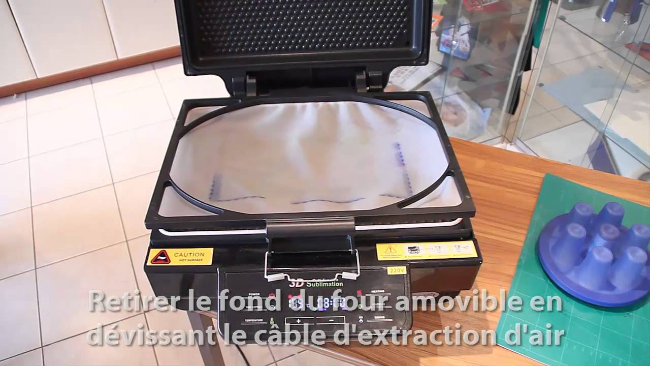 Four 3D pour sublimation