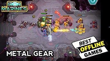 IRON MARINES Spec Ops METAL GEAR Gameplay Walkthrough (Android,iOS)