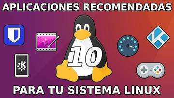 💻 10 APLICACIONES Recomendadas para LINUX // 2023