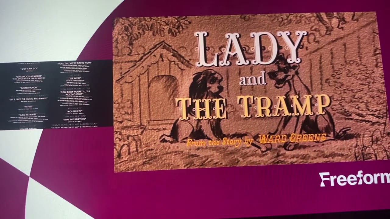 Lady and the Tramp Freeform Intro Sunday July 28 2024