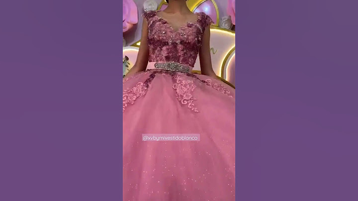Vestido de 15 años rosa con plateado