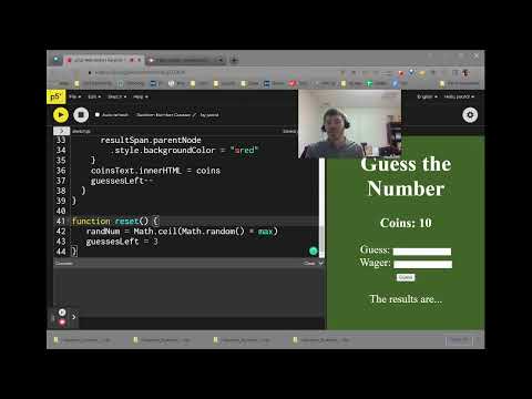 Number Guessing Game - Part 5.3: Reset