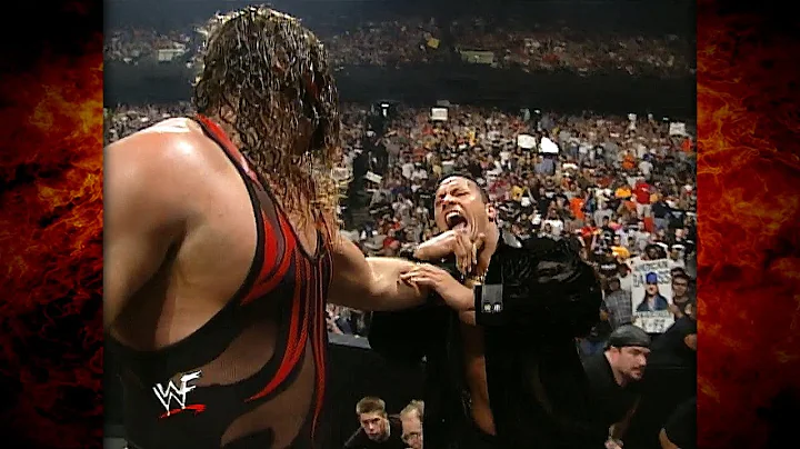 Kane vs Chris Benoit #1 Contender Match (The Rock On Guest Commentary) 9/4/00