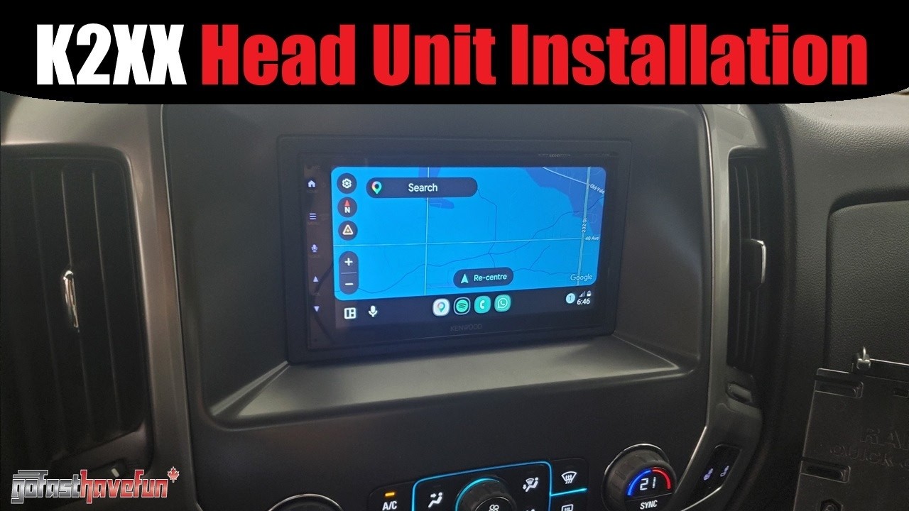 Check out my Amazon storefront https://www.amazon.com/shop/anthonyj350

We show you how to upgrade the head unit in your 2014-2018 K2XX platform Chevrolet Silverado or GMC Sierra. There are a variety of head unit solutions from 7 inch, 8 inch or even a floating screen. We show a 7 inch solution but the procedure would be very similar for other screen sizes.


Subscribe for more automotive tips!: http://bit.ly/sub2anthonyJ350
Watch my most popular uploads!: http://bit.ly/anthonyJ350howto

Website: http://gofasthavefun.ca
PATREON: https://www.patreon.com/GOFASTHAVEFUN
Instagram: https://www.instagram.com/anthonyj350
Twitter: https://twitter.com/AnthonyJ350
Facebook: https://www.facebook.com/AJ350
Shop: https://www.amazon.com/shop/anthonyj350
E-Mail: info@gofasthavefun.ca 

T-Shirt: https://teespring.com/en-GB/AnthonyJ350originalTEE#pid=46&cid=2742&sid=front

Music available -  http://www.jinglepunks.com & http://www.epidemicsound.com
Intro - "Racing Hearts'" - Martin Landh
Outro - "I just can't change my Emotions" - Basixx
           - "It's Gonna Be Alright" - Basixx
About AnthonyJ350

I am a Mobile Electronics Certified Professional 12 Volt Installer (MECP Certified), Business Management Graduate (KPU), with a Professional Driver's License and a genuine automotive enthusiast who loves working on vehicles and I want to share my experiences with you.  The goal is to help other people who can hopefully learn from my unique outlook towards vehicles, experiences and working practices.

Please feel free to ask questions or give feedback either in the comments or e-mail me.

New videos every week.
Please check out official web site (http://www.gofasthavefun.ca) for our disclaimer as we are not professional mechanics but experienced automotive enthusiasts sharing our experiences and providing entertainment content.

 Go Fast Have Fun provides the content in this video, for information and entertainment purposes only. 
The information in this Video presents guidelines to help vehicle enthusiasts modify or repair their vehicles and to demonstrate what car culture is all about. Go Fast Have Fun make no representations or warranties of any kind, express or implied, about the completeness, accuracy, reliability, suitability or availability with respect to the Video or the information, products, services, or related graphics contained on the Video for any purpose. Any reliance you place on such information is therefore strictly at your own risk. Nothing presented should be relied upon you for your modification or repair plans for your vehicle and is not in any way professional mechanical advice. 
Go Fast Have Fun strongly recommends you consult with a professional automobile mechanic to ensure that any modification or repair plans for your vehicle are appropriate for your vehicle. 
In no event will we be liable for any loss or damage including without limitation, indirect or consequential loss or damage, or any loss or damage whatsoever arising from loss of data or profits arising out of, or in connection with, the use of this Video and the information presented within it.

Go Fast have Fun
Canada

2014-2018 K2XX Chevy Silverado and GMC Sierra Head Unit Installation | AnthonyJ350
https://youtu.be/jdT-_drkX5w

ANTHONYJ350
https://www.youtube.com/AnthonyJ350