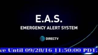 Eas National Periodic Test September 28, 2016 Directv