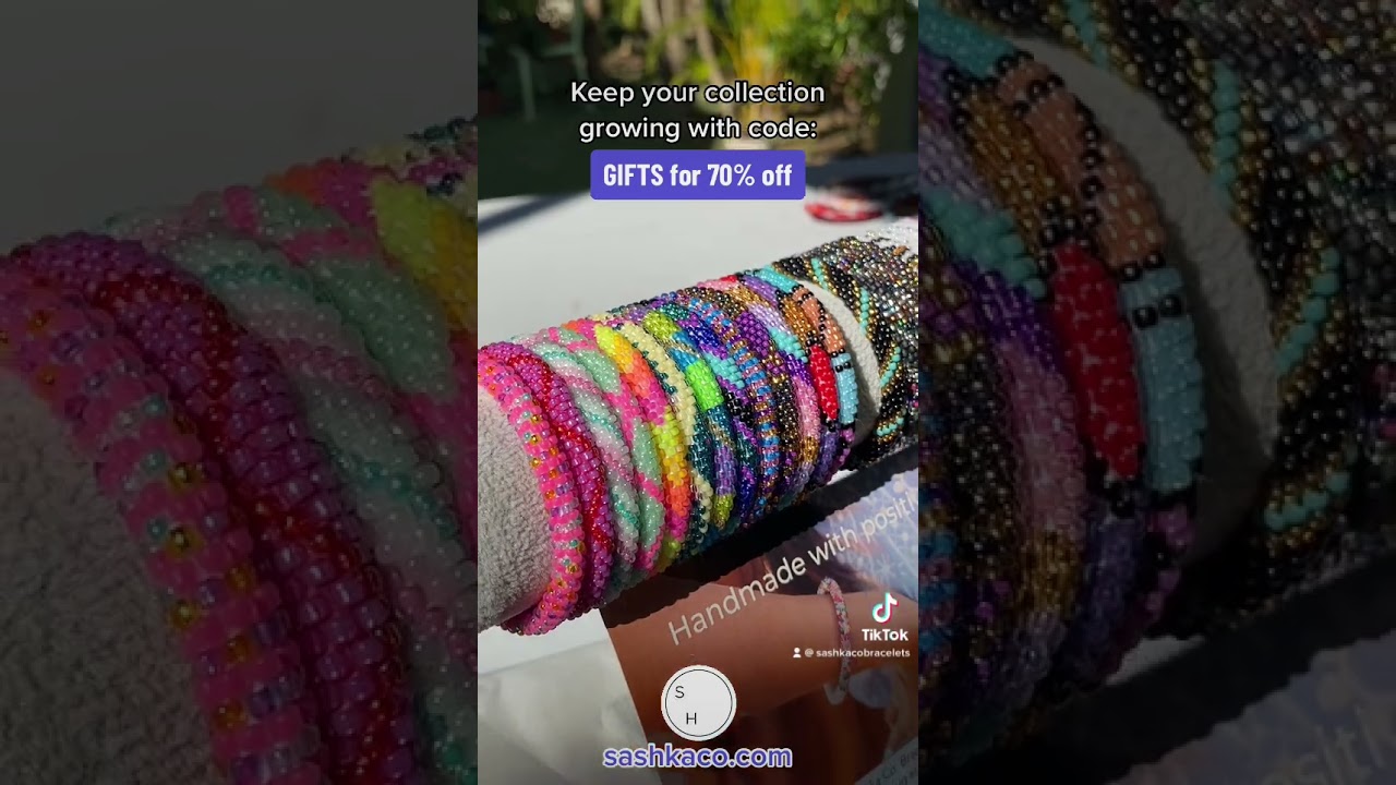 DISCOUNT ALERT: Use code GIFTS for 70% off & start growing your Sashka Co. Collection! ✨ 