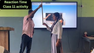Reaction time physics class 11|Motion in a straight line| Kinematics| Equation of motion