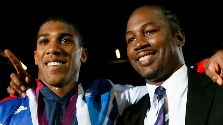 Anthony Joshua vs Lennox Lewis " Who's right and who's wrong in this situation "