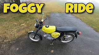 Foggy Ride | Simson S50b | RAW