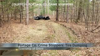 Portage Co. Crime Stoppers: Tires dumped