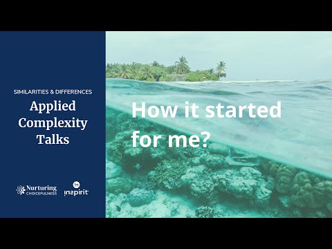 Applied Complexity Talks: How it started for me?