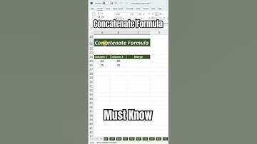 Concatenate Formula in Excel (Beginner Tutorial)