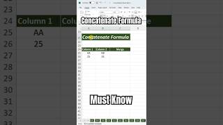Concatenate Formula in Excel (Beginner Tutorial)
