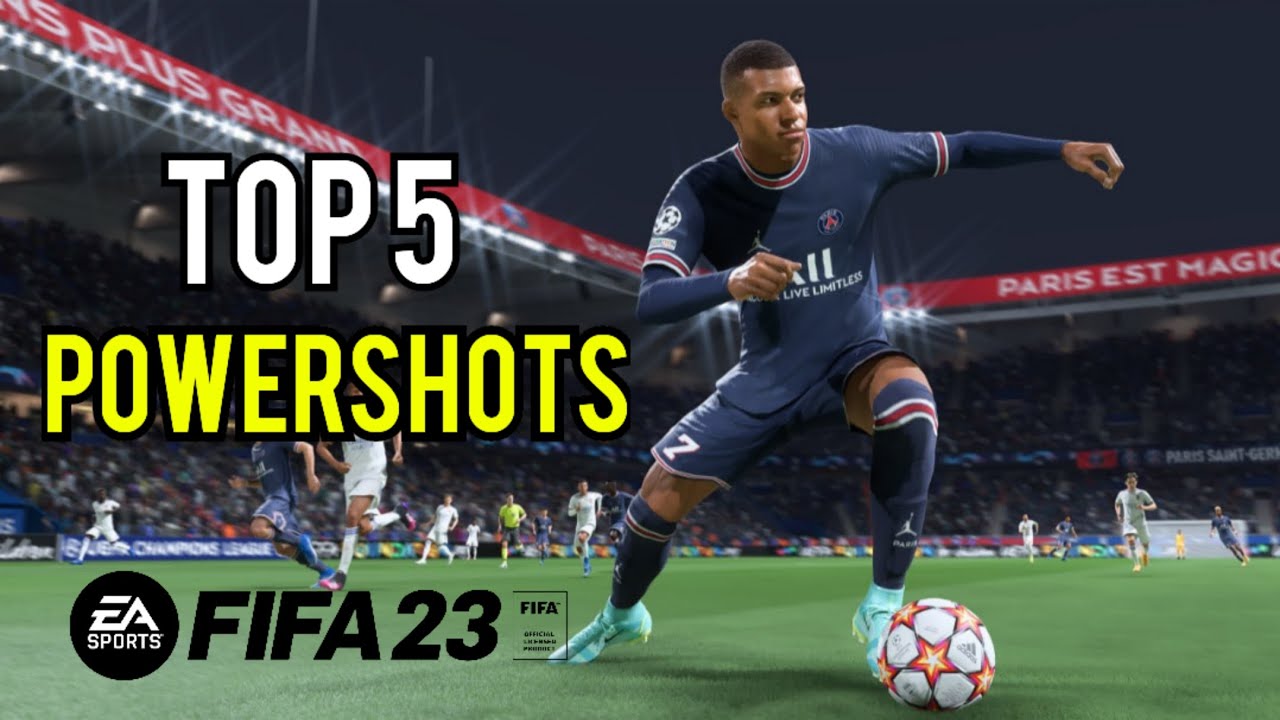 FIFA 23 TOP 5 POWERSHOTS 🔥 Who is the Fastest ? fifa23 YouTube
