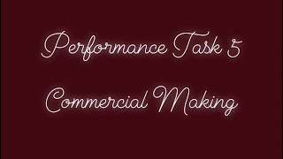 Performance Task #5: Commercial Making Net Worth