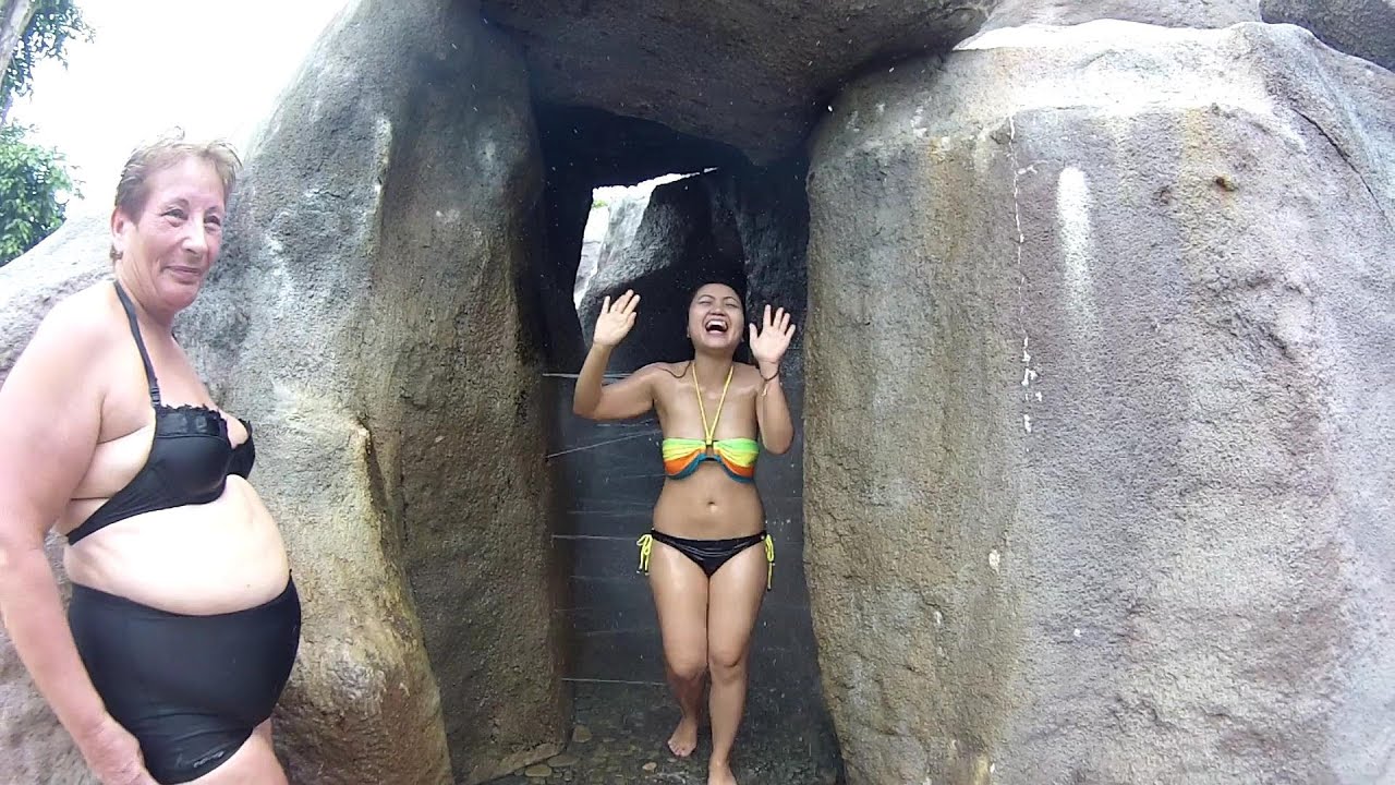 Bikini Mud Bath, I Resort Nha Trang, Vietnam - YouTube