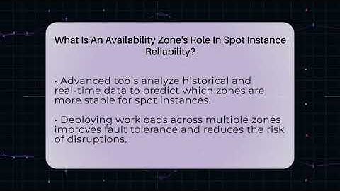 What Is An Availability Zone