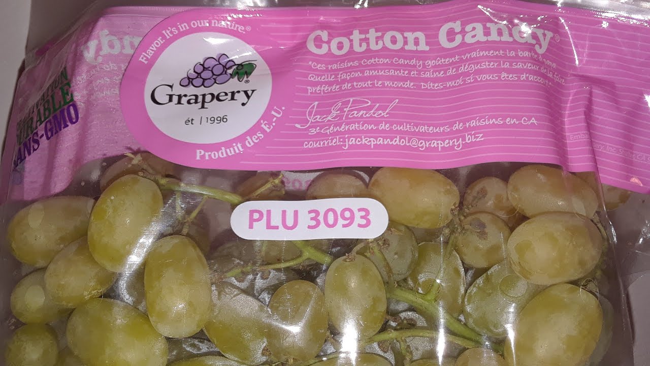 Food Review 228 Grapery Cotton Candy Flavored Grapes YouTube