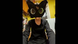 Drunk Kitty Cat Mask