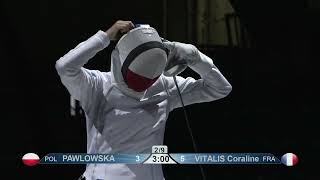 2022 Tallinn Est Womens Epee Team Bronze Medal Poland Vs France