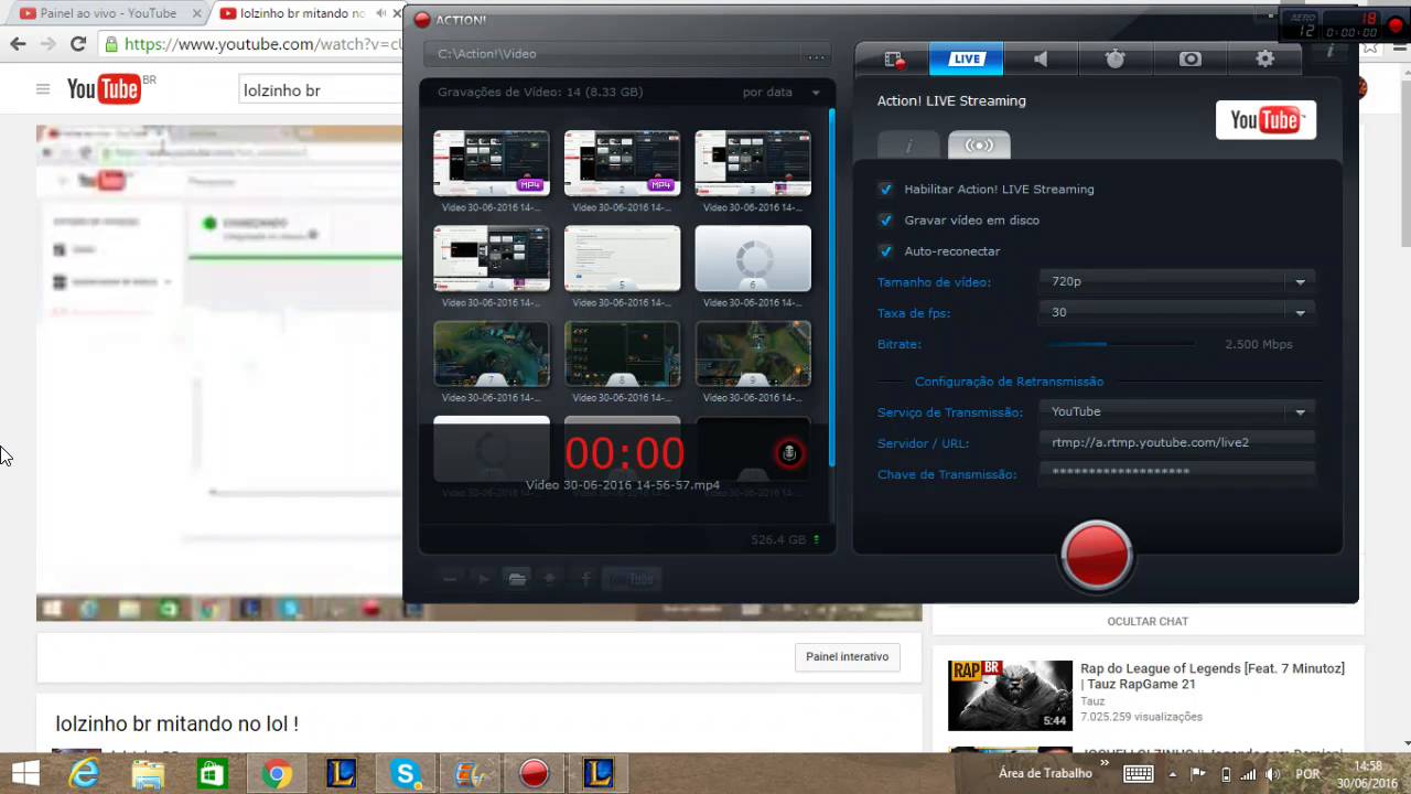 lolzinho br mitando no lol !