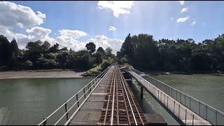 Te Puna to Hemopo  NZ Rail Cab View Real Time