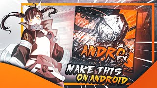 Make Anime Gfx Logo On Android | #Pstouch