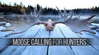 Moose Calling Techniques  How To (Eastmans' Hunting)