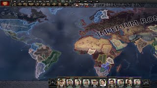 Hearts of Iron 4 Road To 56 Imperium Romanum Longplay