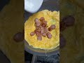 sausage omelette🥚　#asmr #food #omelette