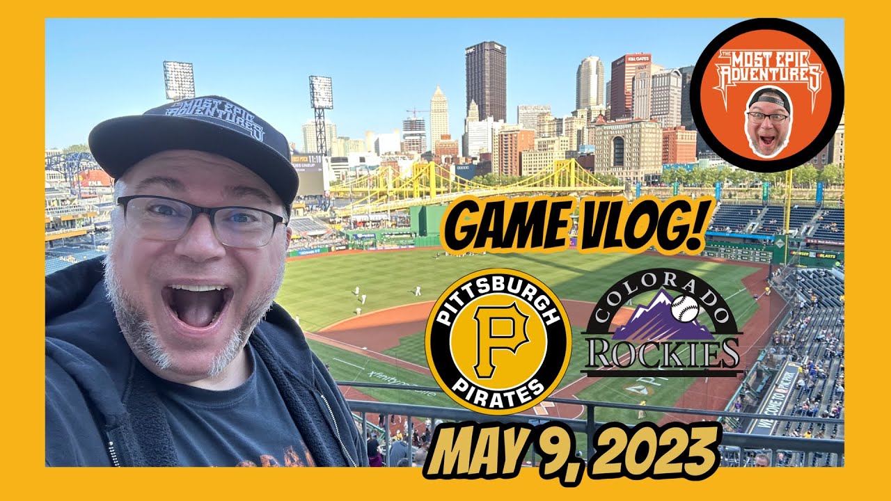 Pirates vs Rockies 592023 gamevlog YouTube