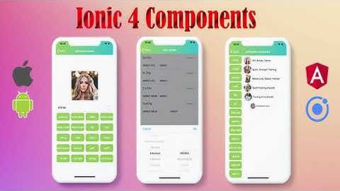 Ionic 4 Components Full Application | Codecanyon Scripts and Snippets