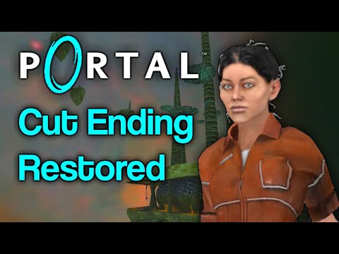 Portal 1 Cut Content - Xen Ending / Chell in Xen (ft. Ossy Flawol)