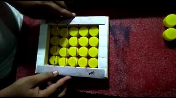 How  Print Botal Cap Via Screen Printing