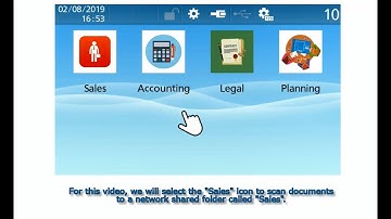 Panasonic Document Scanner "KV-N1058X series" Operating & Setting - Custom Screen -