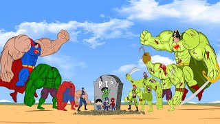 Rescue Team BaBy :Hulk, Spiderman, Superman from the pirate Zombie infection | FUNNY [2024]