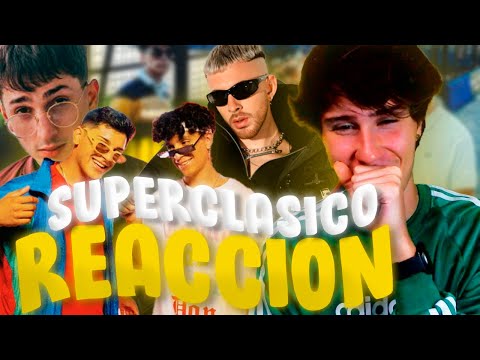 REACCIONO A MIGRANTES + FABRO + REI | Superclásico [Official Video] | ¿Es Tan Buena Realmente? 🤔
