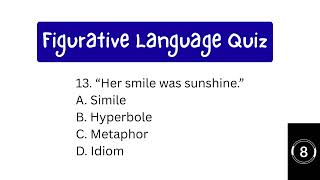 Famous Can You Spot the Figurative Language? | 20 Fun Quiz Questions! Net Worth