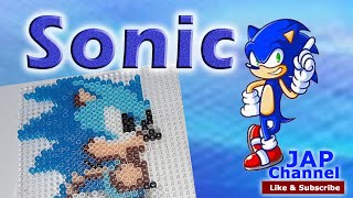 SONIC the Hedgehog | Pixel Art-Perler Beads