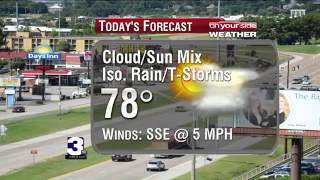 VIDEO: Today's Forecast for Jackson from WREG 3