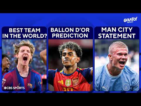 Yamal to win Ballon d'Or? | Liverpool vs Man City RECAP | Golazo Matchday Full Show