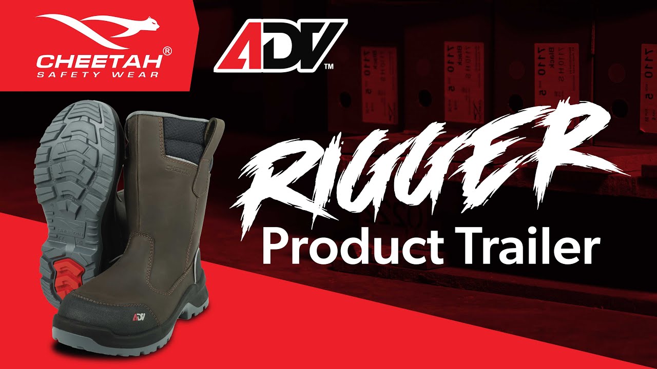 MAXIMUM SAFETY !! SEPATU TERBARU ADV RIGGER | SEPATU SAFETY CHEETAH ...