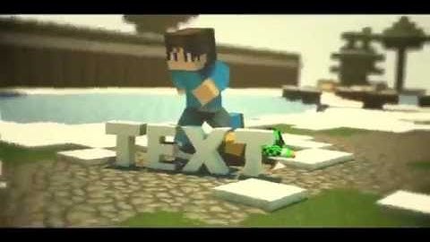 New Free SYNC Minecraft Animation Intro Template [C4D-AE] #17