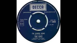 UK New Entry 1967 (271) Tom Jones - I'm Coming Home