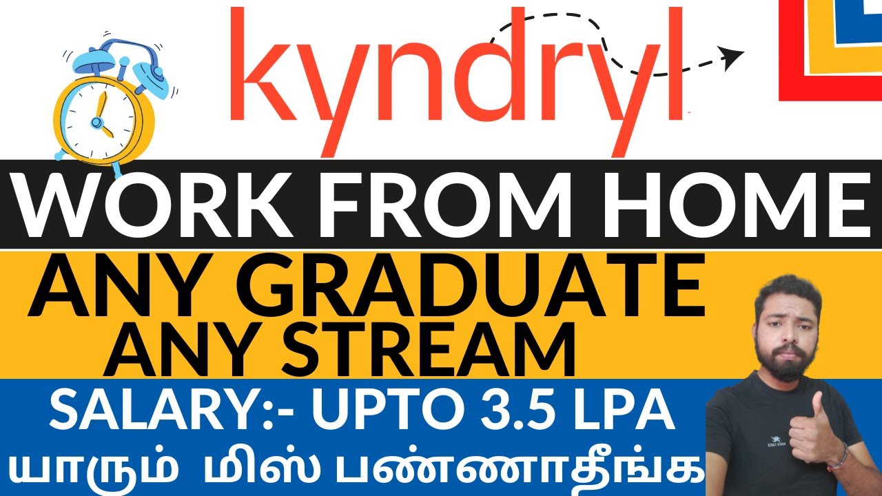 Kyndryl Work From Home Jobs| Kyndryl Mega Hiring| Jobs For Freshers ...