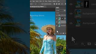 Photoshop tutorial Blur image background #photoshoptutorial